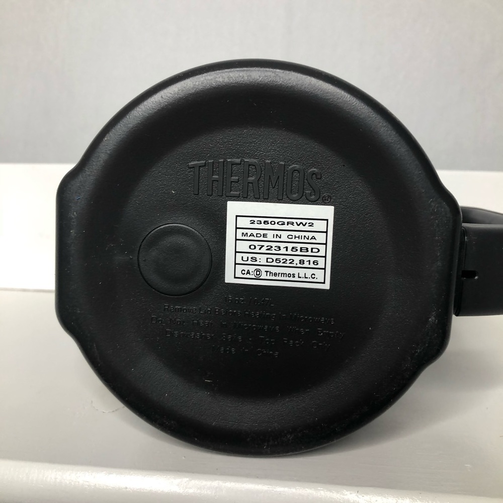 Black Thermos (16oz) Food Container - Picture 4 of 6